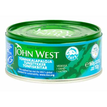 JOHN WEST TONNIKALAPALAT VEDESSÄ 160/112G MSC 112 G