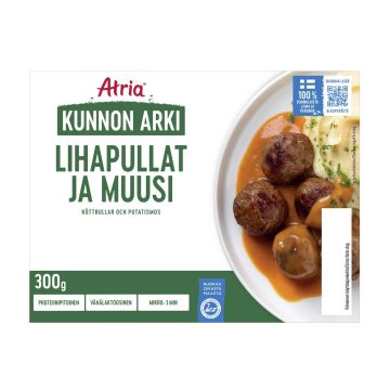 ATRIA KUNNON ARKI LIHAPULLAT JA MUUSI 300 G