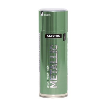 MASTON SPRAYMAALI METALLIC VIHREÄ 400 ML