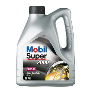 MOBIL SUPER 2000 X1 10W-40 MOOTTORIÖLJY 4 L