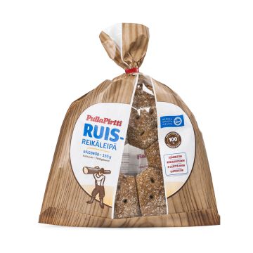 PULLAPIRTTI RUISREIKÄLEIPÄ 330 G
