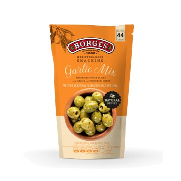 BORGES GARLIC MIX VIHREÄOLIIVI 350/150G 150 G