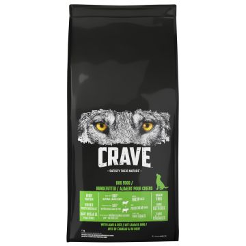 CRAVE KOIRAN TÄYSRAVINTO ADULT LAMMASTA&HÄRKÄÄ 7 KG