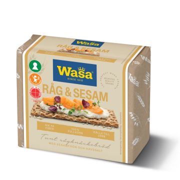 WASA MERSMAK NÄKKILEIPÄ RUIS-SEESAM 245 G
