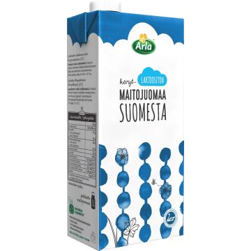 ARLA LAKTON KEVYTMAITOJUOMA SUOMI UHT 1L