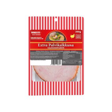 WURSTI EXTRA PALVIKALKKUNA 250 G