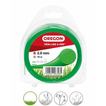 OREGON TRIMMERINSIIMA 2,0MM 15M VIHREÄ