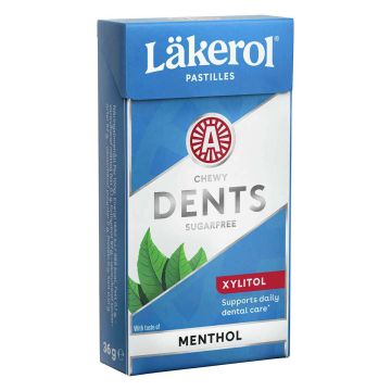 LÄKEROL DENTS RASIA MENTHOL 36 G