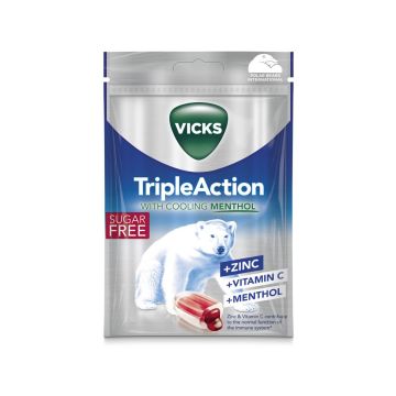 VICKS TRIPLE ACTION Z+C SOKERITON 72 G