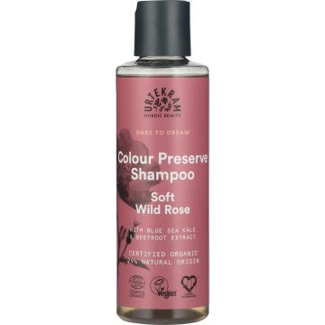 URTEKRAM LUOMU SOFT WILD ROSE SHAMPOO 250 ML