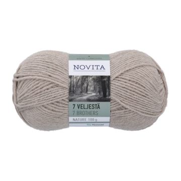 NOVITA 7 VELJESTÄ NATURE 100G TEERI 058