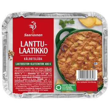 SAARIOINEN LANTTULAATIKKO LAKTON GTON 400 G