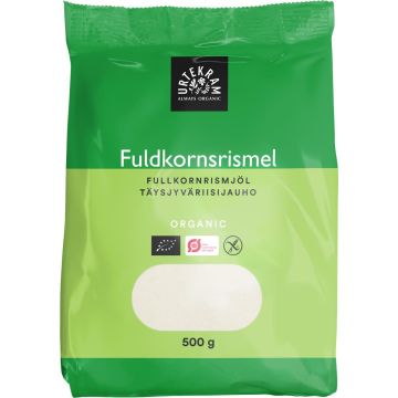URTEKRAM TÄYSJYVÄRIISIJAUHO LUOMU 500 G