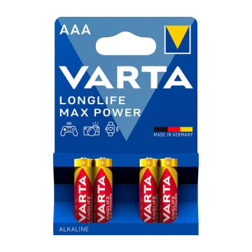 VARTA PARISTO LONGLIFE MAX POWER AAA 4KPL