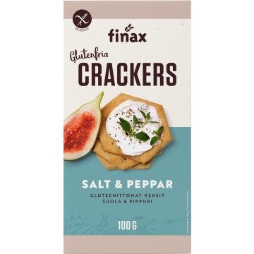 FINAX SALT PEPPAR CRACKER GTON 100 G FINAX SALT PEPPAR CRACKER GTON 100 G