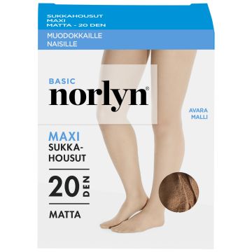 NORLYN MAXI 20 DEN SUKKAHOUSUT, 9202 POWDER 52-56