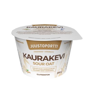 JUUSTOPORTTI KAURAKEVI MAIDOTON VEGAANINEN 200 G