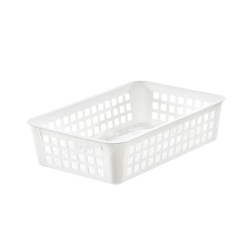 SMARTSTORE BASKET 2 RECYCLED VALKOINEN