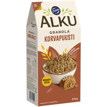 FAZER ALKU KORVAPUUSTIGRANOLA 375 G FAZER ALKU KORVAPUUSTIGRANOLA 375 G