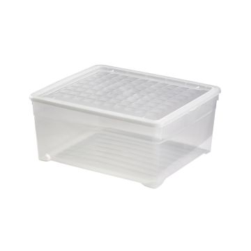 CURVER TEKSTIILILAATIKKO 18,5L LÄPIKUULTAVA