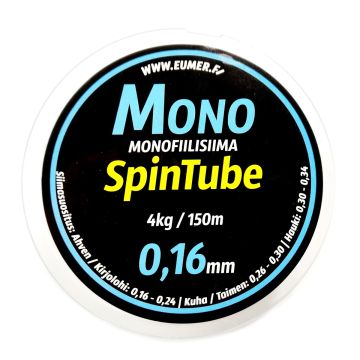 SPINTUBE MONOFIILISIIMA 0,16MM / 150M