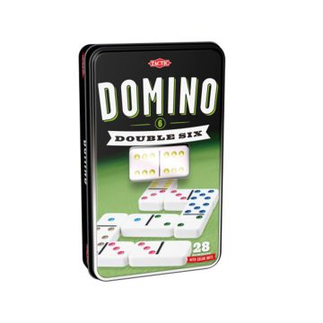 DOMINO DOUBLE 6 METALLILAATIKOSSA