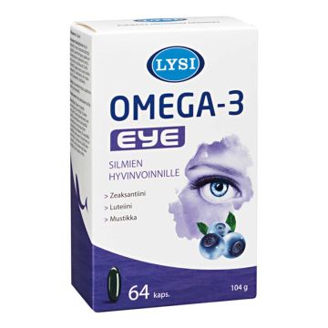 LYSI OMEGA-3 EYE 64 KPL