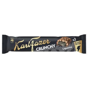 KARL FAZER CRUNCHY BLACK EDITION SUKLAAPATUKKA 55 G
