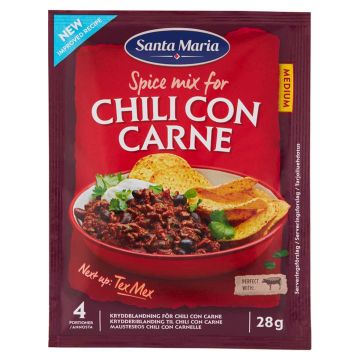 SANTA MARIA TEX MEX CHILI CON CARNE SPICE MIX 28 G