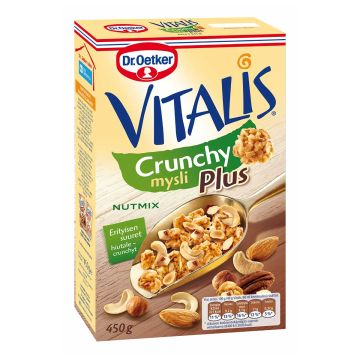 DR. OETKER CRUNCHY NUT-MIX MYSLI 450 G