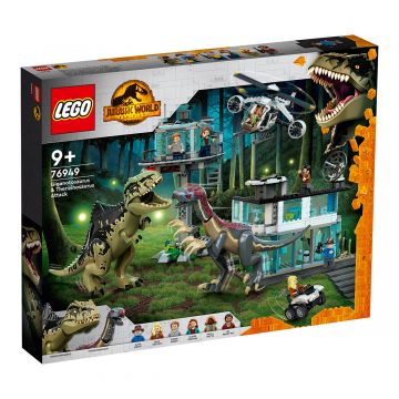 LEGO JURASSIC WORLD 76949 GIGANOTOSAURUKSEN JA THERIZINOSAURU