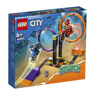 LEGO CITY STUNTZ 60360 PYÖRIVÄ STUNTTIHAASTE