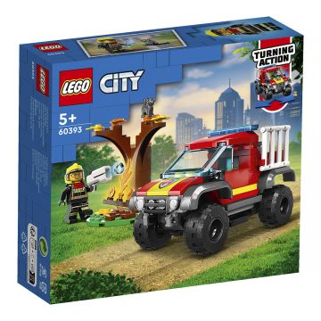 LEGO CITY FIRE 60393 PALOKUNNAN NELIVETOAUTO