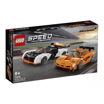 LEGO SPEED CHAMPIONS 76918 MCLAREN SOLUS GT & MCLAREN F1 LM