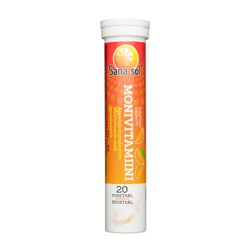 SANA-SOL MONIVITAMIINI PORE APPELSIINI 20 KPL
