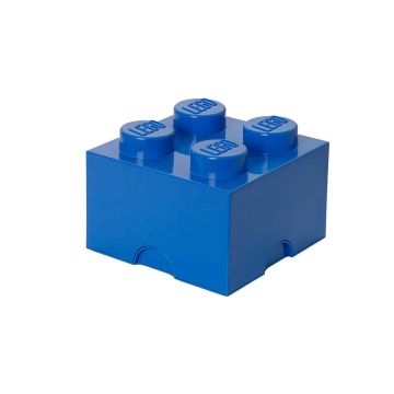 LEGO SÄILYTYSLAATIKKO 4 SININEN 25X25X18CM