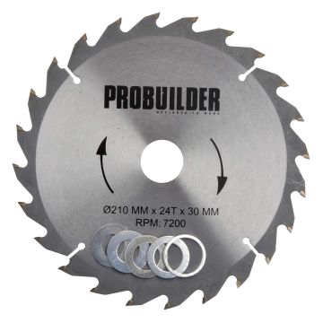 PROBUILDER PYÖRÖSAHANTERÄ H210X30X2,2 MM. T24