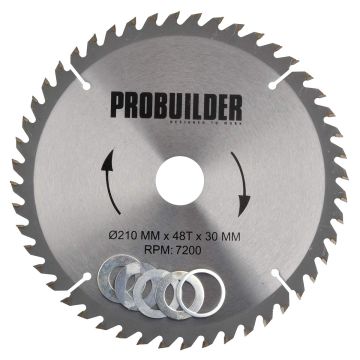 PROBUILDER PYÖRÖSAHANTERÄ H210X30X2,2 MM. T48