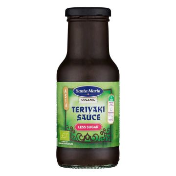 SANTA MARIA TERIYAKI LESS SUGAR LUOMU 250 ML