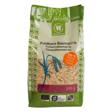 URTEKRAM TUMMA BASMATIN RIISI LUOMU 500 G