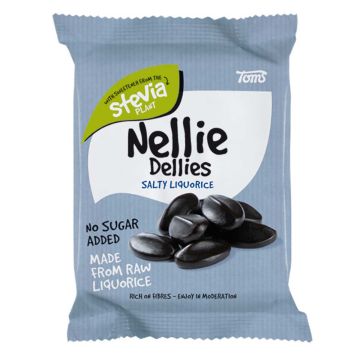 NELLIE DELLIES SALTY LIQUORICE 90 G