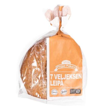 PIRJON PAKARI 7 VELJEKSEN LEIPÄ 380 G