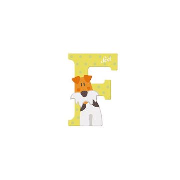 LETTER F FOX TERRIER