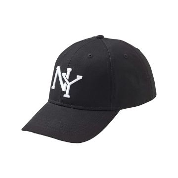 STATEWEAR LIPPALAKKI NEW YORK H BASEBALL VELCRO ONESIZE MUSTA