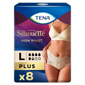 TENA SILHOUETTE LADY PANTS PLUS L 8 KPL