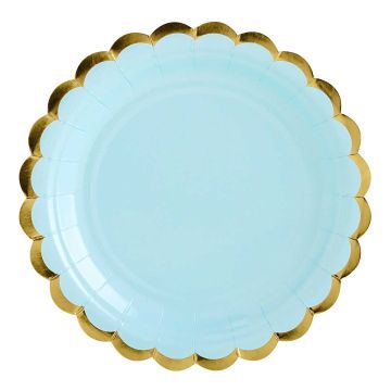 PASTELLI PIENI PAHVILAUTANEN 18 CM VAALEANSININEN 6 KPL/PKT