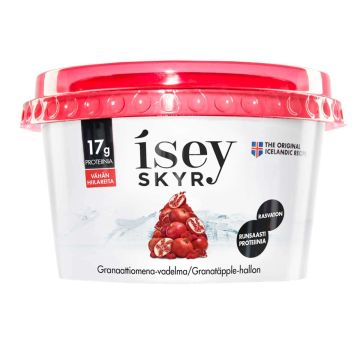 ISEY SKYR GRANAATTIOMENA-VADELMA 170 G