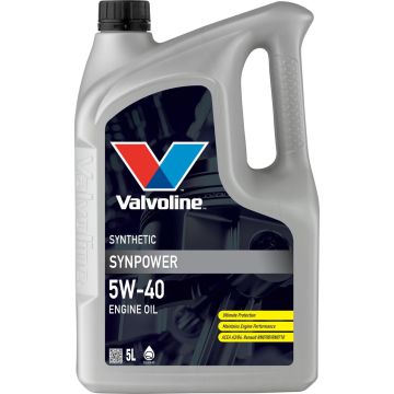 VALVOLINE SYNPOWER 5W-40 MOOTTORIÖLJY 5 L
