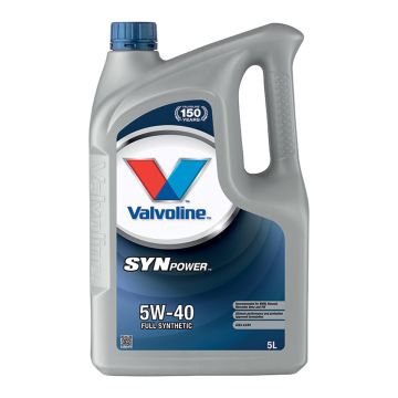 VALVOLINE SYNPOWER 5W-40 MOOTTORIÖLJY 5 L