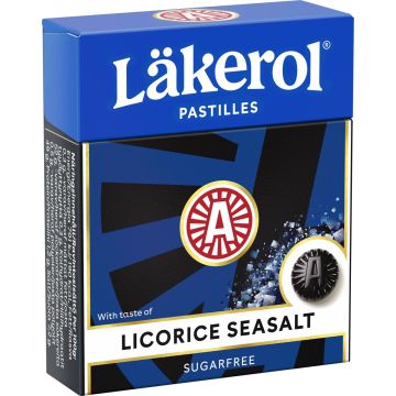 LÄKEROL CLASSIC LICORICE SEASALT PASTILLI 25 G